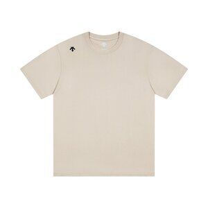 Light Brown Short-Sleeved T-Shirt Descente